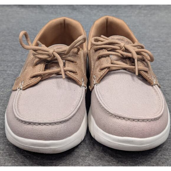 SKECHERS Womens Shoes - Tan, On the Go Flex, Embark, Boat Shoe, Size 7.5 - Picture 4 of 8